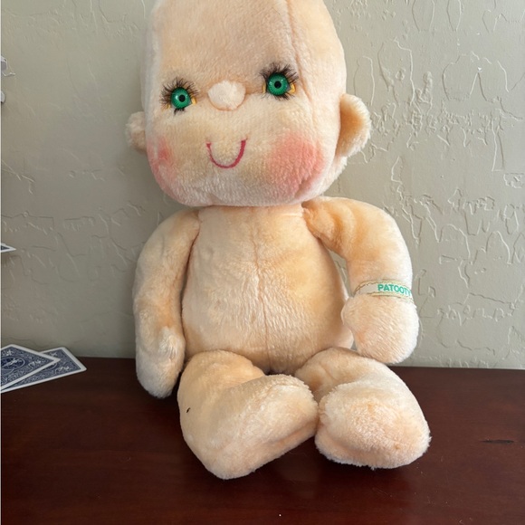 Kenner Other - Baby Toddler Hugga Bunch Plush Stuffed Animal Green Eyes Cutey Patooty